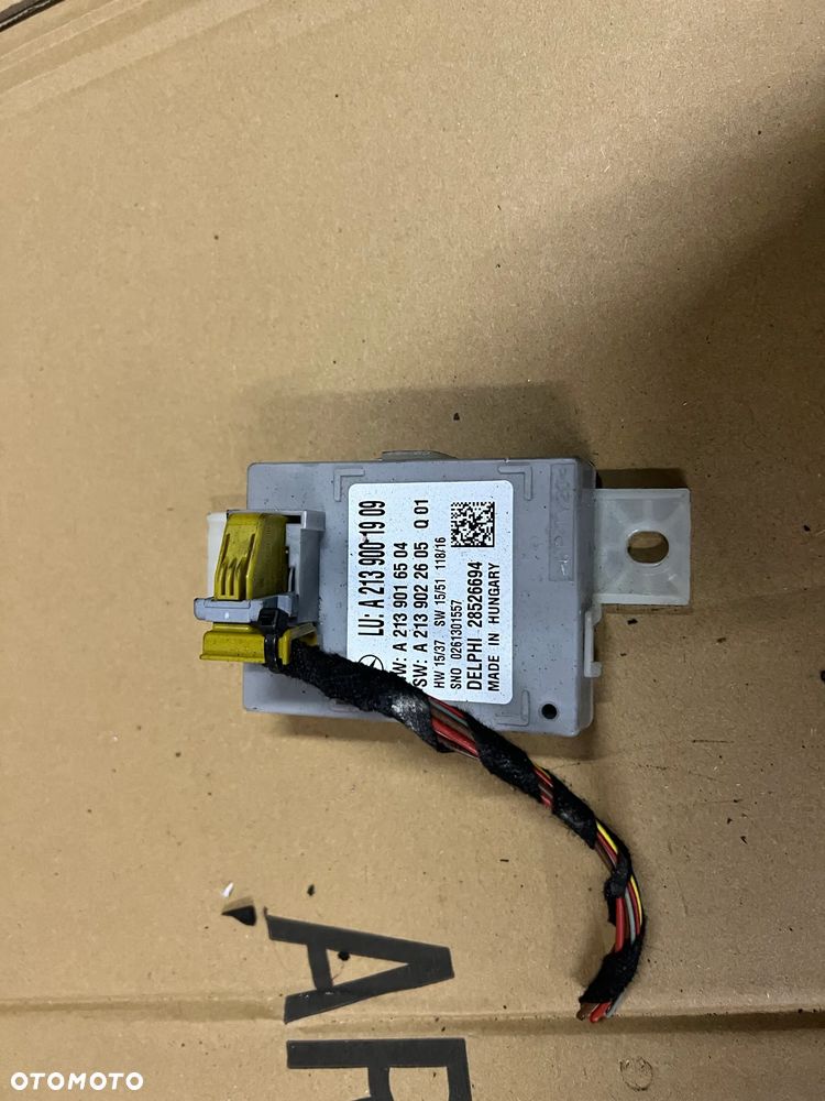 Moduł sterownik SAM Mercedes E-Klasa W213 A2139001909 A2139016504 A2139022605 - 1