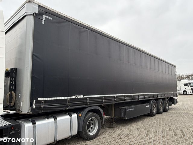 Kögel Kurtyna, SAF, oś podnoszona, dach podnoszony - 4