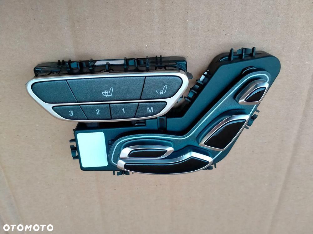 Mercedes W222 Lift W217 Panel Regulacji Fotela Prawy Przód A2229059600 - 4