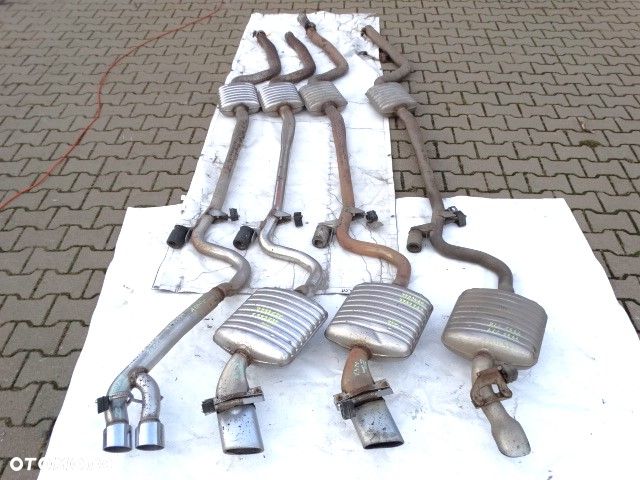 BMW Oryginał ALPINA D3 E90 BiTurbo Tłumik Wydech Katalizator Komplet Oryginał Środkowy Tylny - 5