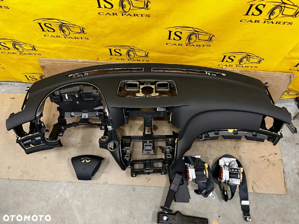 DESKA PODUSZKI KONSOLA PASY AIRBAG INFINITI Q70 M - 4