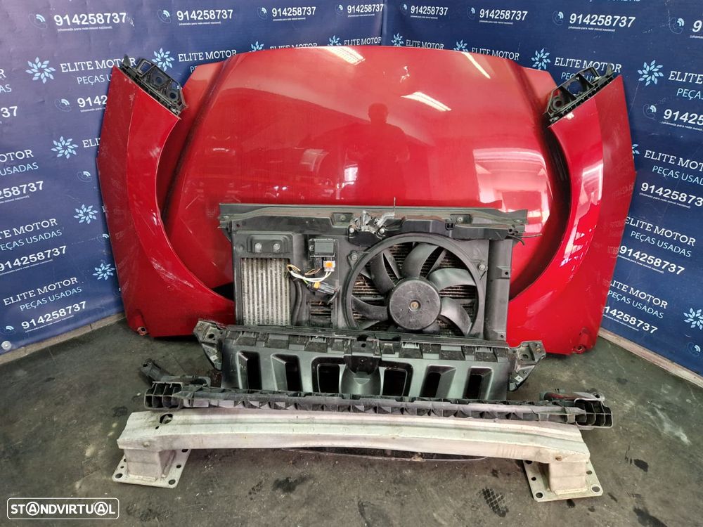 Frente completa usada PEUGEOT 308 1.6 HDI Phase II 2011 XENON capot parachoques oticas guardalamas - 10