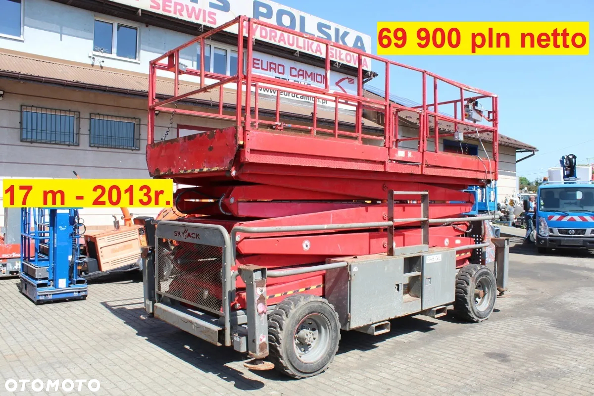 JLG podnośnik nożycowy elektryczny 6 m 8 m 10 m 12 m 14 m 16 m - 19