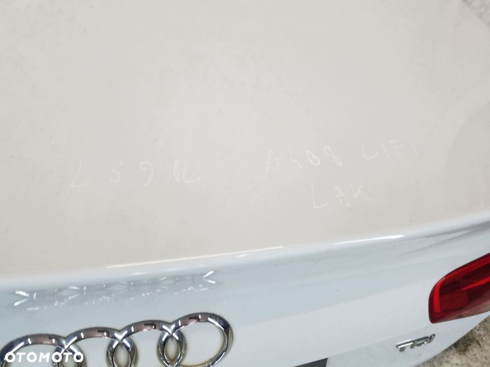 klapa bagażnika tył audi a4 b8 lift sedan kod ls9r - 9