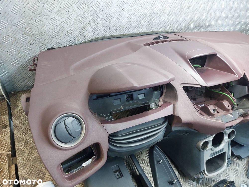 ZESTAW AIRBAG MODUŁ PODUSZKI PASY KOKPIT DESKA FORD FIESTA MK6 MK7 08-17 - 8