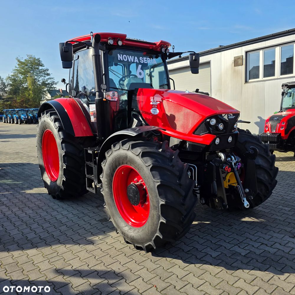 Zetor Seria 6 170 silnik Deutz AG Skrzynia ZF 54+27 biegów . 6 biegów pod obciążeniem - 2