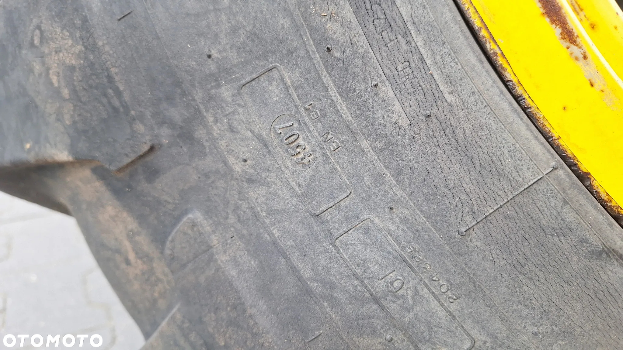 john 6506 6600 6400 koła przód felgi opony 16,9r24 16.9 r 24 Michelin 420/85r24 - 9