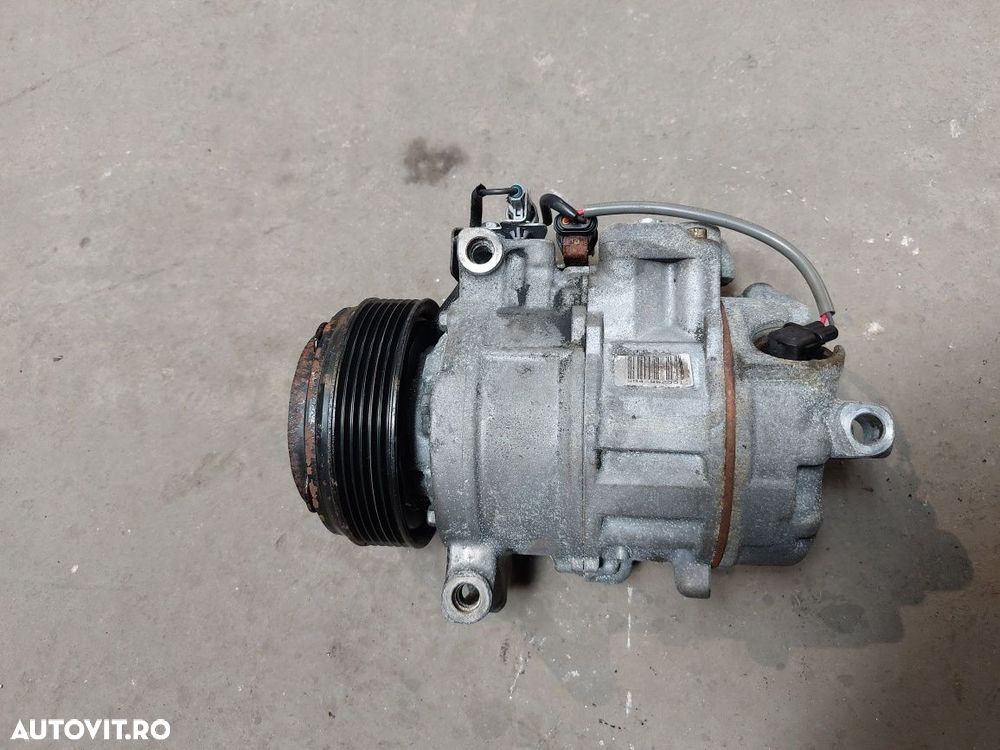 Compresor clima AC N47 20D BMW E81 E87 E90 E91 E92 E93 E84 Cod 6987862 - 1