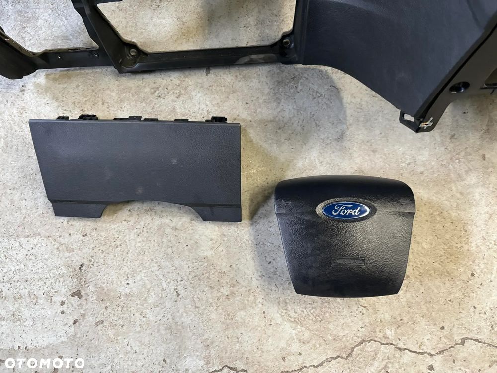 FORD MONDEO MK4 DESKA ROZDZIELCZA KOMPLET AIRBAG - 8