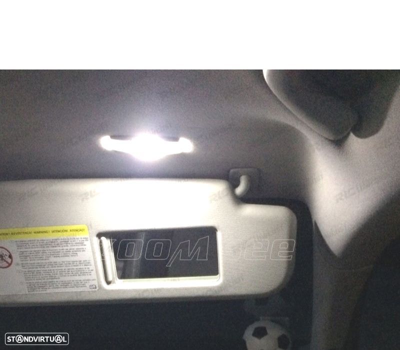 KIT COMPLETO 10 LAMPADAS LED INTERIOR PARA SEAT TOLEDO 3 MK3 5 P 5P2 05-09 - 4