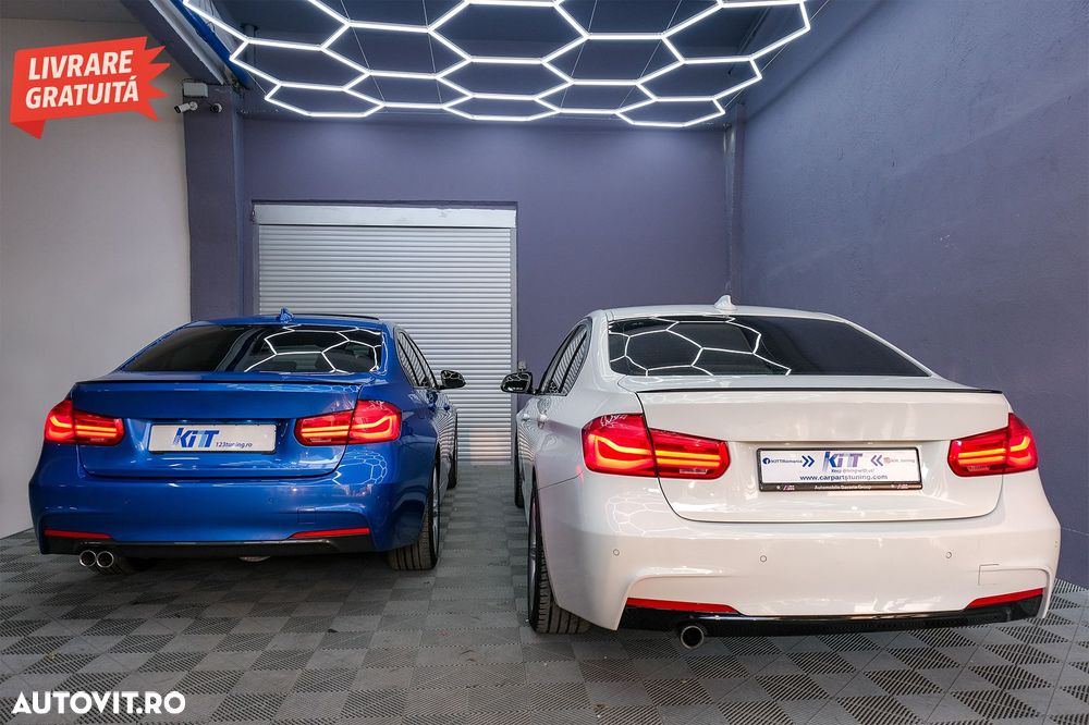 Eleron Portbagaj BMW Seria 3 F30 (2011-2014) F30 LCI (2015-2019) Negru Lucios- livrare gratuita - 17