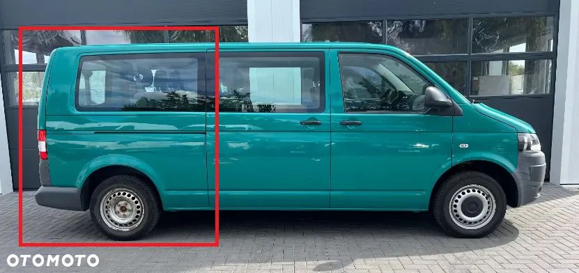 ĆWIARTKA LONG DŁUGI PRAWA TYŁ BOK BŁOTNIK POSZYCIE LL6T ZIELONY L6T VW T5 LIFT T6 CARAVELLE MULTIVAN TRANSPORTER - 1