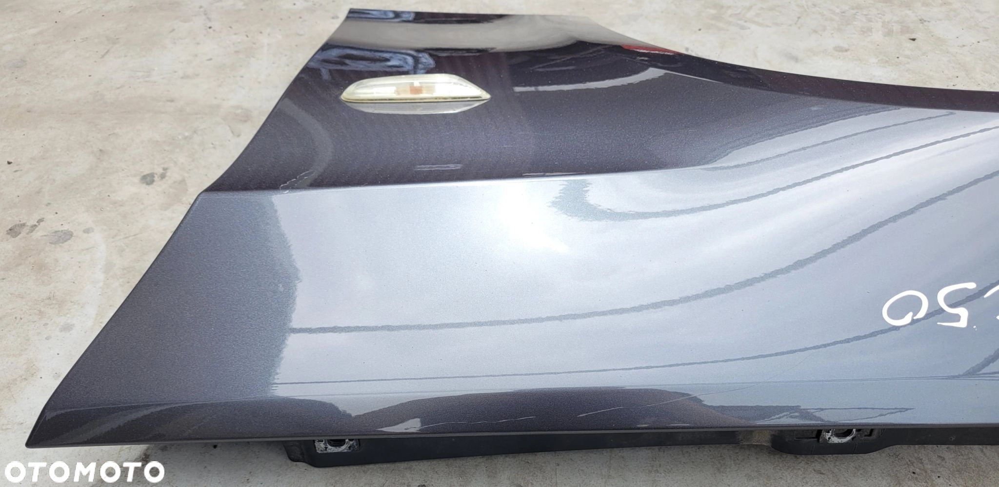BŁOTNIK LEWY PRZÓD PRZEDNI BMW E90 E91 A22 SPARKLING GRAPHITE C50 - 6