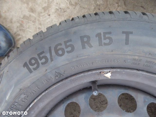 CADDY LIFT 10-15 FELGI STALOWE KPL 4 SZT OPONY KOŁA 195/65 R15 6J x 15 H2 - 7