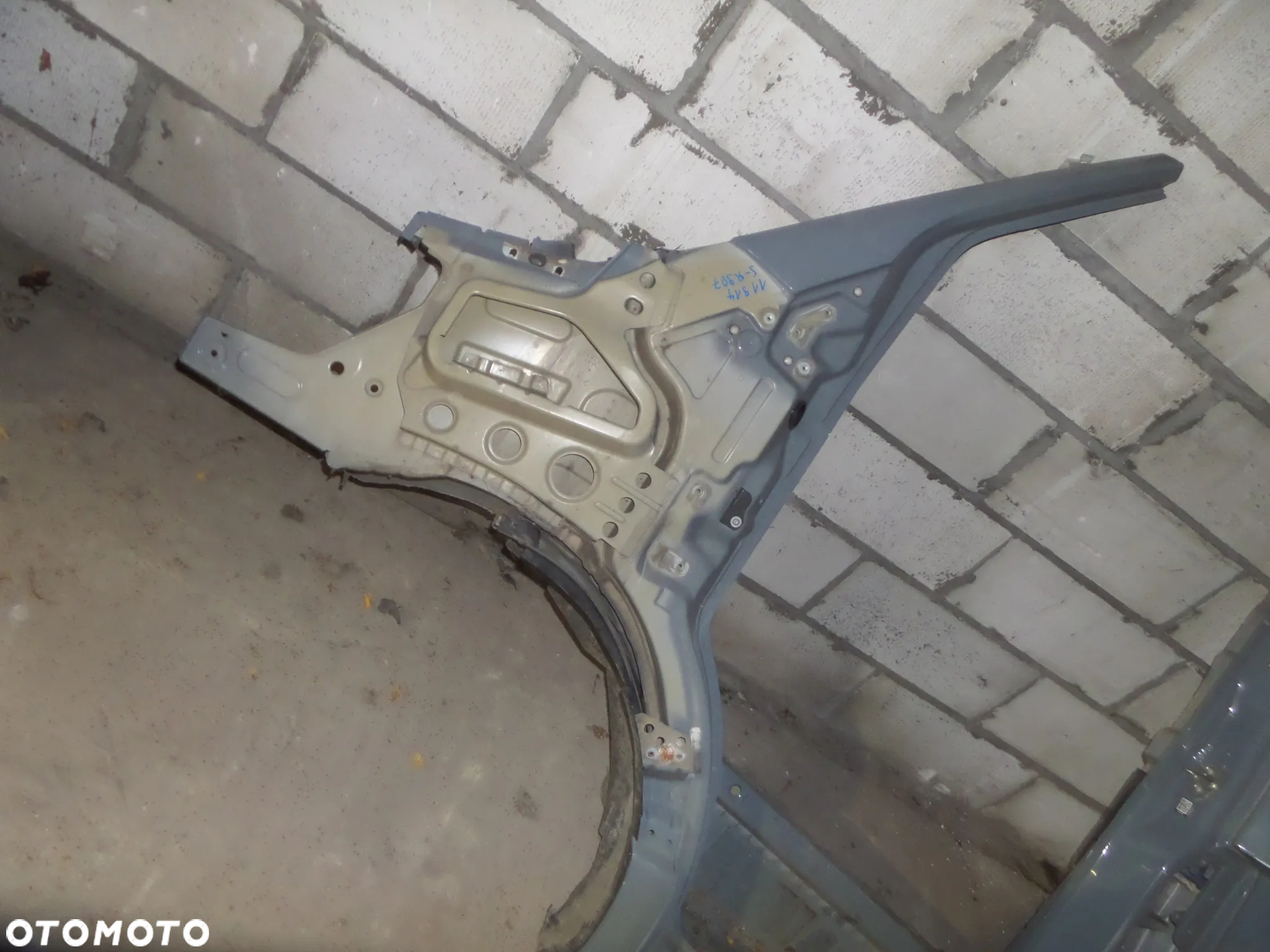 11914 Ćwiartka lewa fartuch słupek próg Mercedes Sprinter 907 - 2