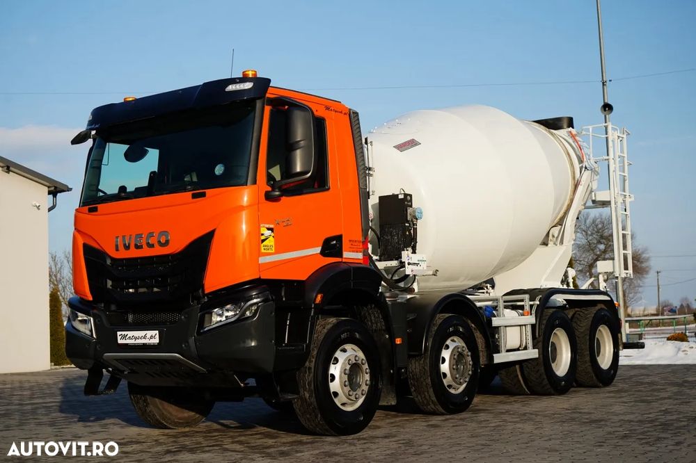 Iveco X-WAY 420 / 8X4 / 9 MIXER CUBIC / SCHWING STETTER / AUTOMAT / EURO 6 - 1