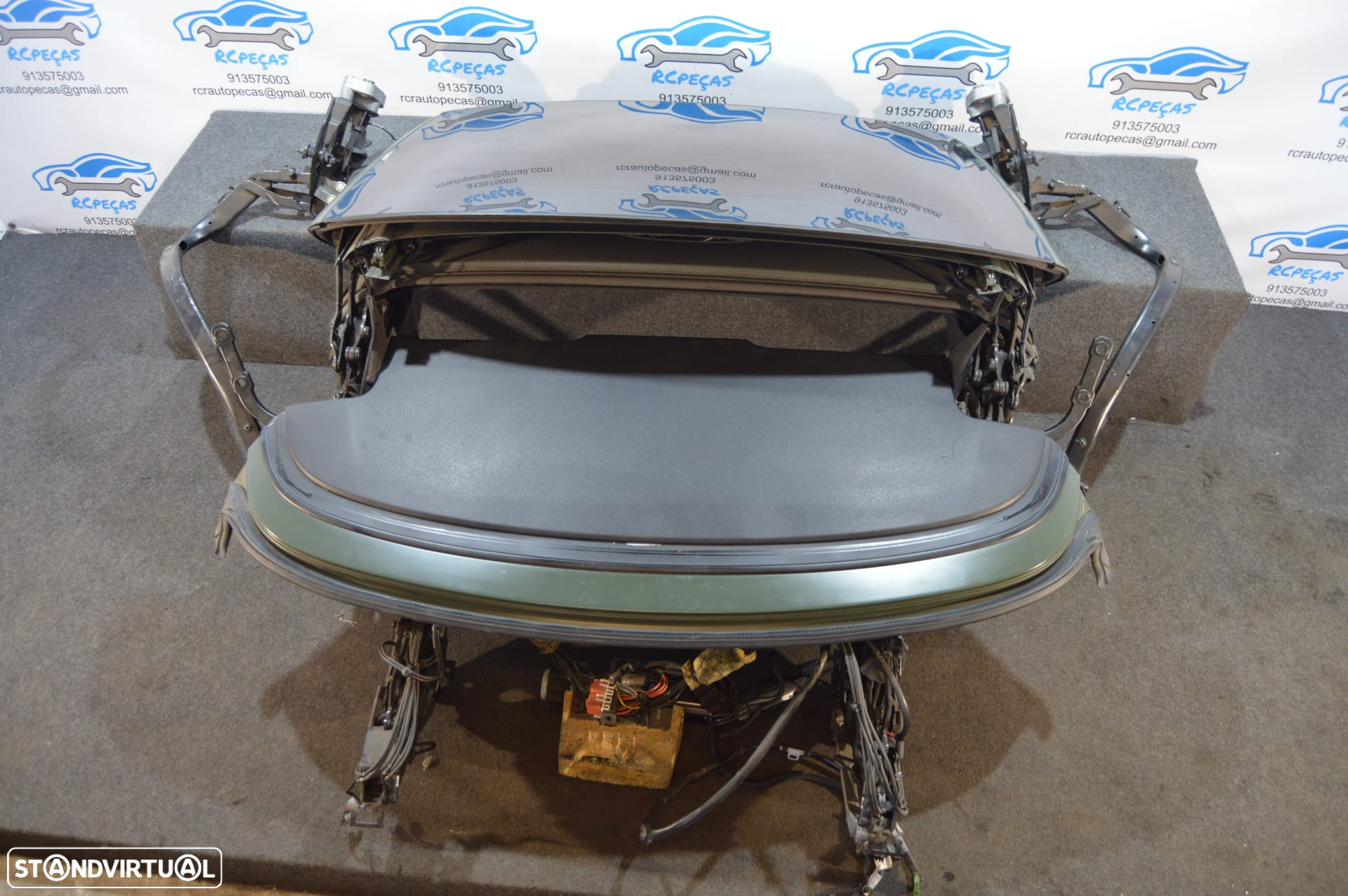 CAPOTA VIDRO ELETRICA HARD TOP BMW SERIE 3 E93 CABRIO 61357199885 7199885 7128780 SERIE 3 E93 CABRIO LCI TEJADILHO ELETRICO TETO PANORAMICO - 10