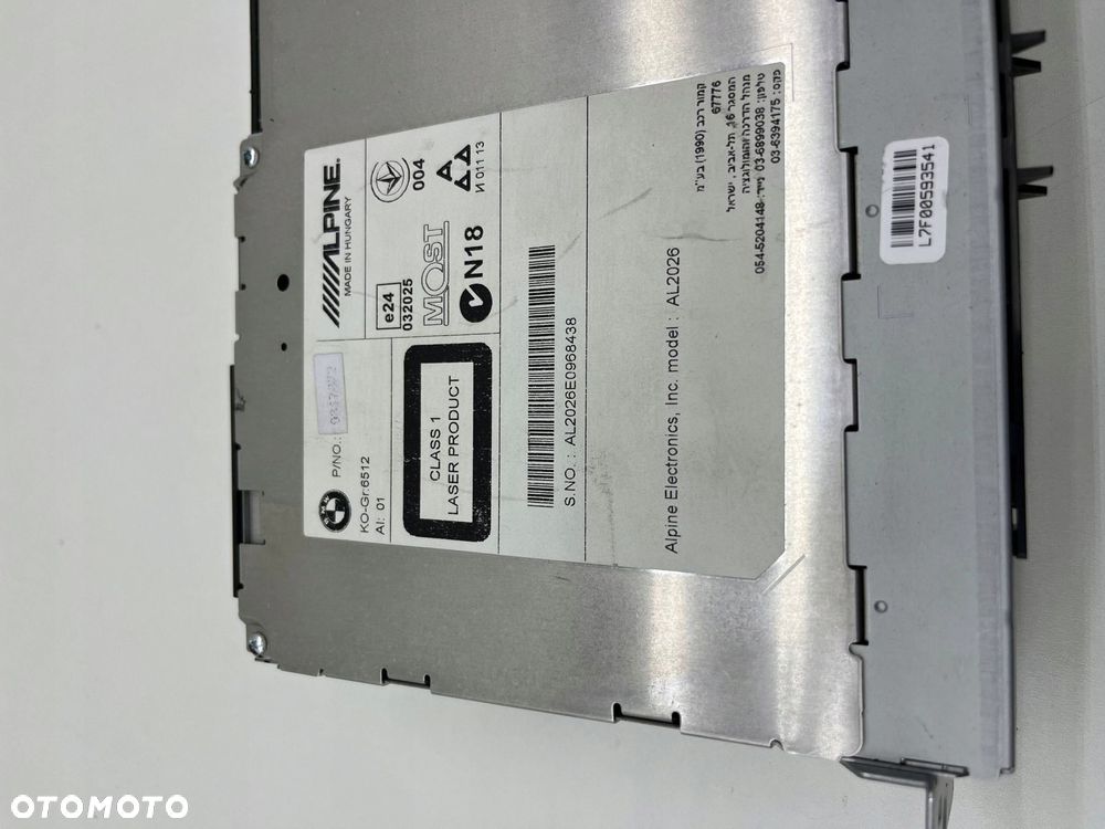 BMW F20 F21 F30 RADIO CZYTNIK NAWIGACJA 9364108 - 3