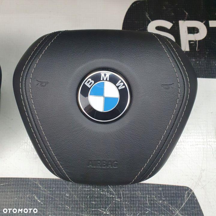 BMW SERIA 6 G32 DESKA ROZDZIELCZA KONSOLA KOKPIT PULPIT PODUSZKI AIRBAG AIR BAG PASY KURTYNY KIT SET - 12