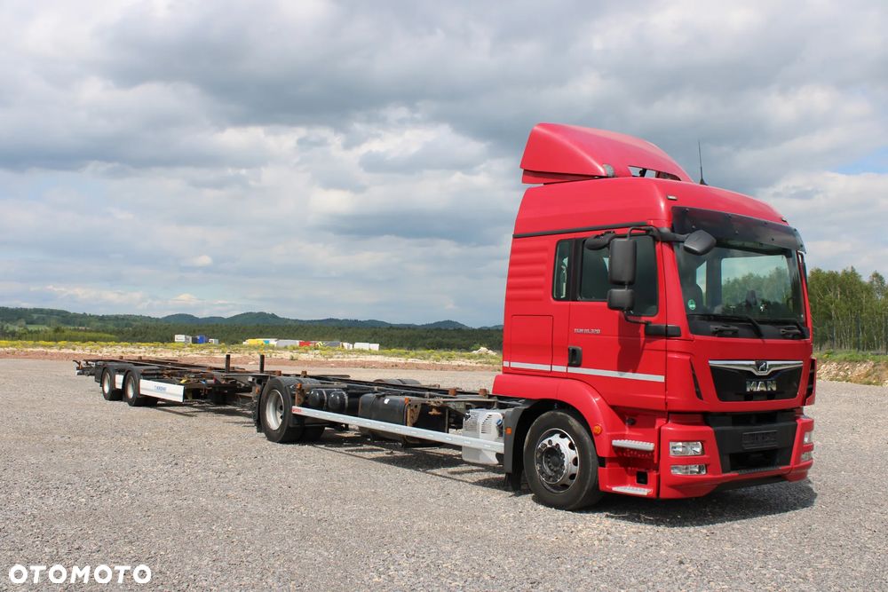 MAN TGM 18.320 BDF Zestaw z przyczepą KRONE TGS TGX TGL Antos Axor Kabina sypialna - 4