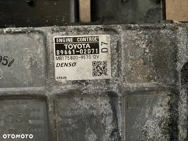 STEROWNIK KOMPUTER SILNIKA TOYOTA AURIS 2.2 D-CAT 89661-02D71 - 2