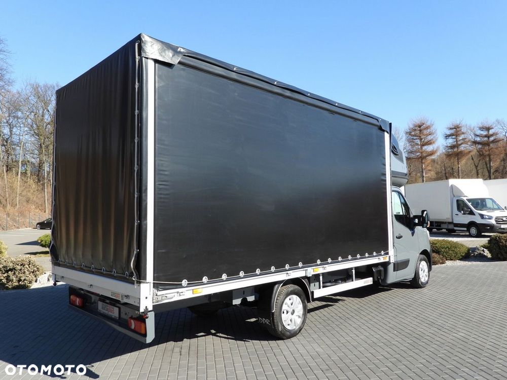 Renault MASTER PLANDEKA 10 PALET WEBASTO TEMPOMAT LEDY PNEUMATYKA KLIMATYZACJA  165KM - 4