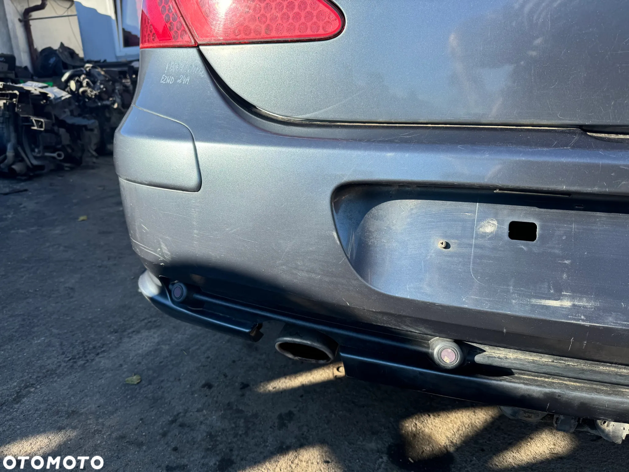 PEUGEOT 307 CC ZDERZAK TYLNY TYŁ EZWD - 7