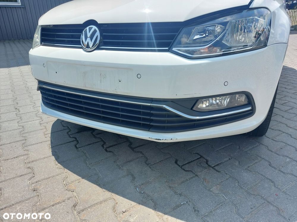 vw polo v 6r 6c lift 14-17r zderzak przód przedni 4x pdc lc9a - 1