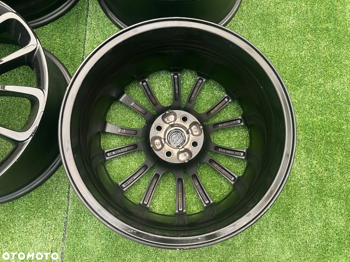 KOMPLET FELG FELGI ALU OPEL CORSA ADAM 17 4X100 ET44 ORYGINALNE IDEALNE - 9
