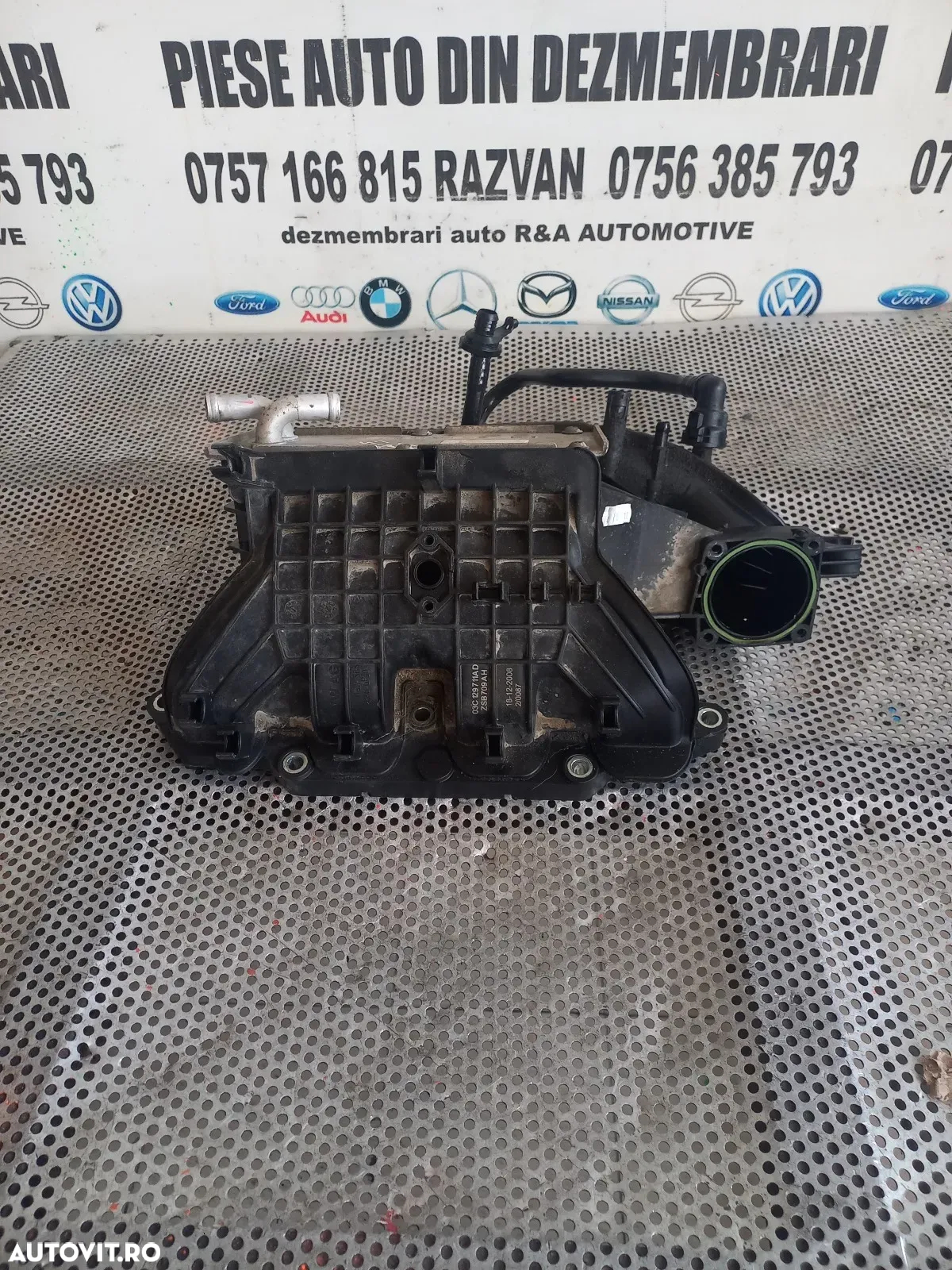 Radiator Intercooler Galerie Admisie Vw Seat Skoda 1.4 Tsi Motor CAX Cod 03CB 03CAD Golf Jetta Tigu - 4