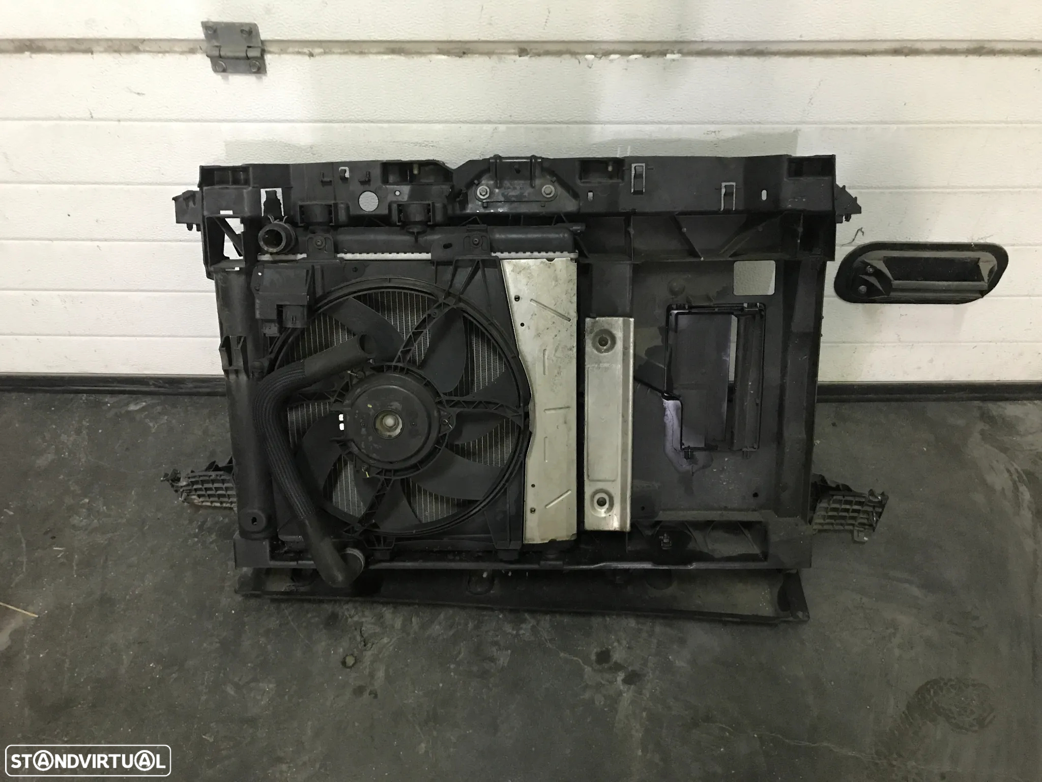 FRENTE EM FIBRA COM RADIADORES E VENTILADOR PEUGEOT 208 I - 1.0i 1.2i - 2