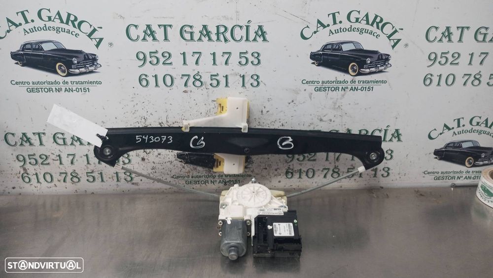 ELEVADOR DE VIDRO TRASEIRO ESQUERDO AUDI A3 2005 -8P4959801D - 4