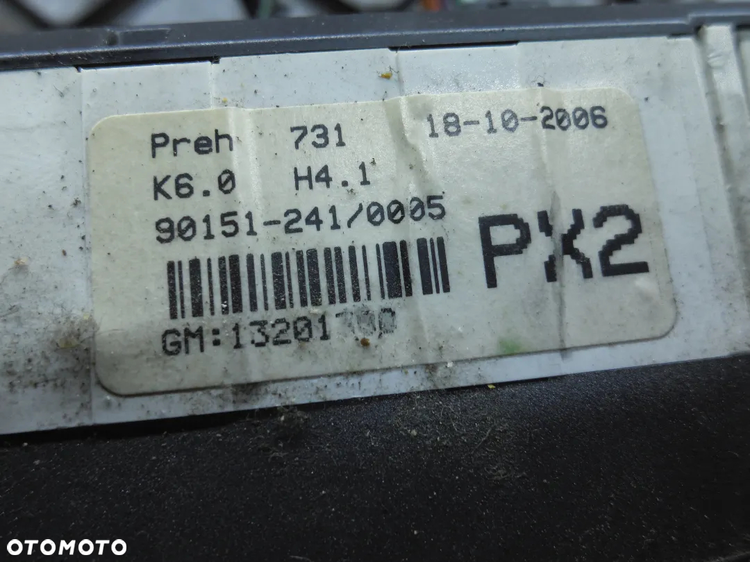 OPEL ZEFIRA B PANEL NAWIEWU 13201300 POSIADAM 2 SZT - 2