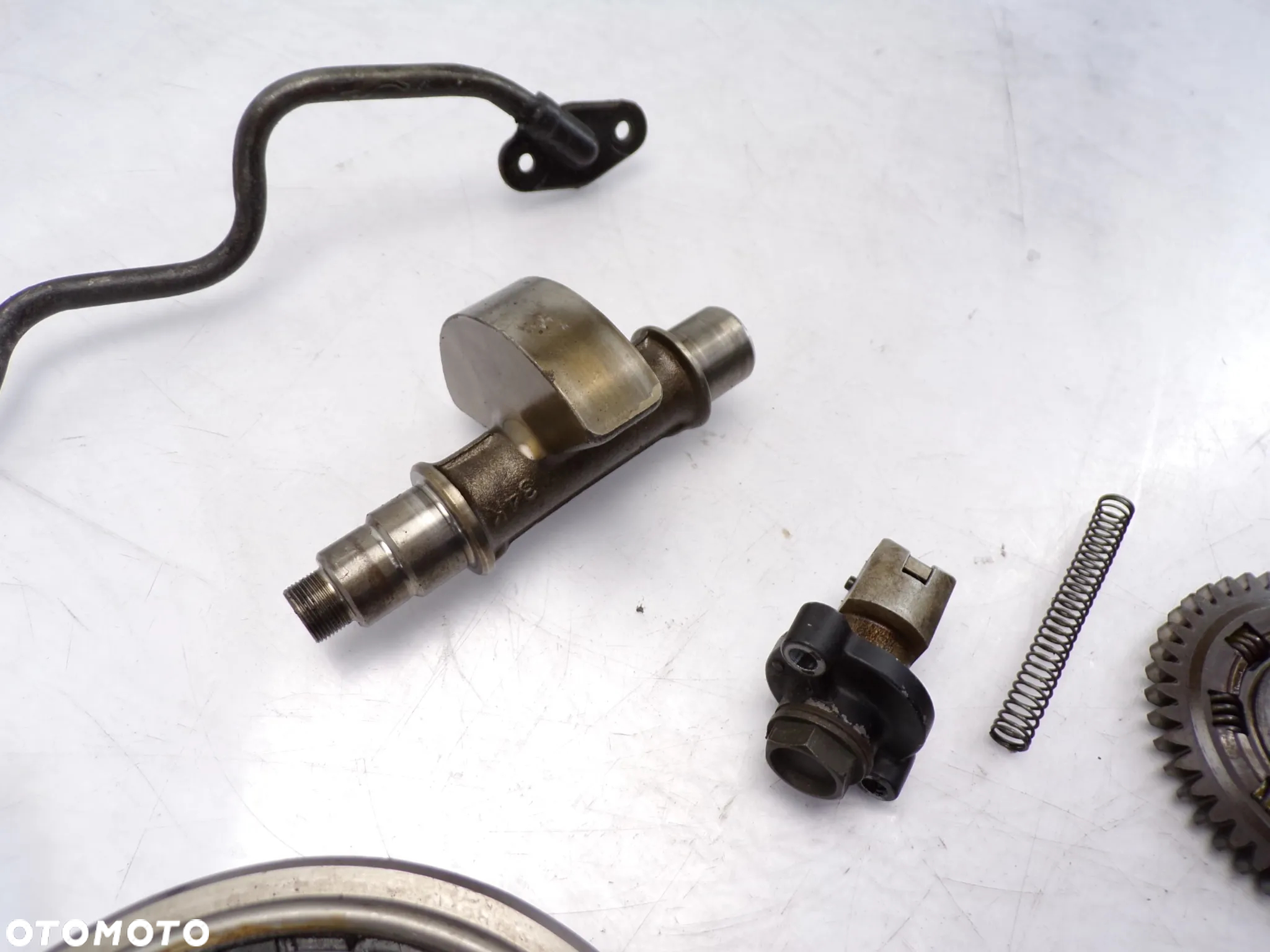 Przewód oleju wałek osłona napinacz YAMAHA XT600 2KF magneto koło zębate - 5