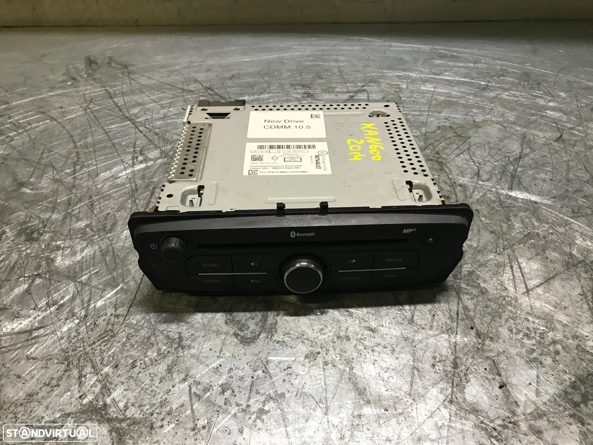 AUTO-RADIO MULTIMEDIA COM GPS RENAULT KANGOO II 281153006R - 1