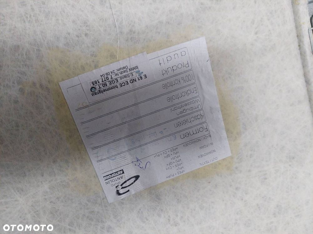 PODSUFITKA + LAMPKA PODSUFITKI BMW E61 7077185 - 5