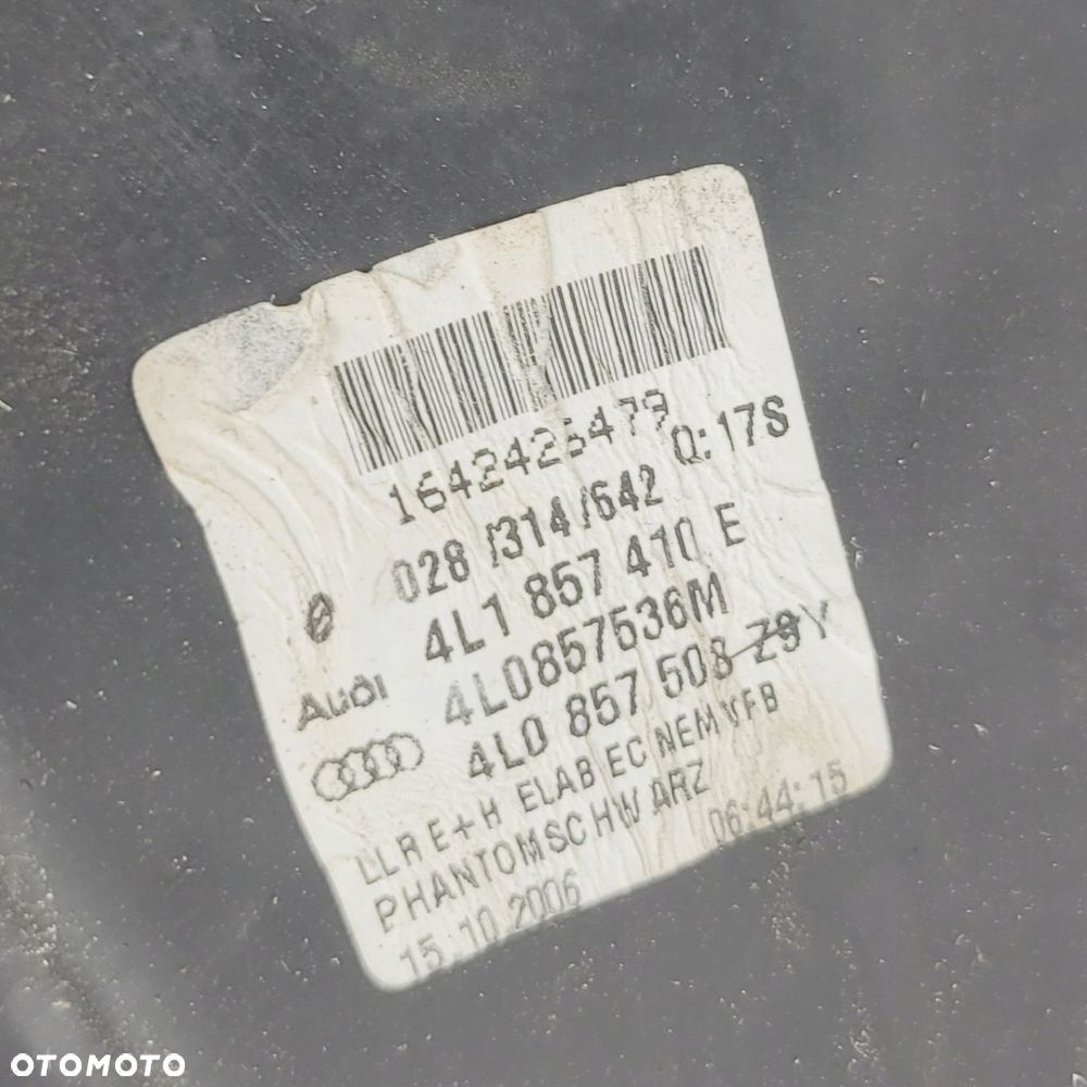 AUDI Q7 I 4L LUSTERKO PRAWE PAMIEĆ 15 PIN 132 4L1857410E EUROPA - 5
