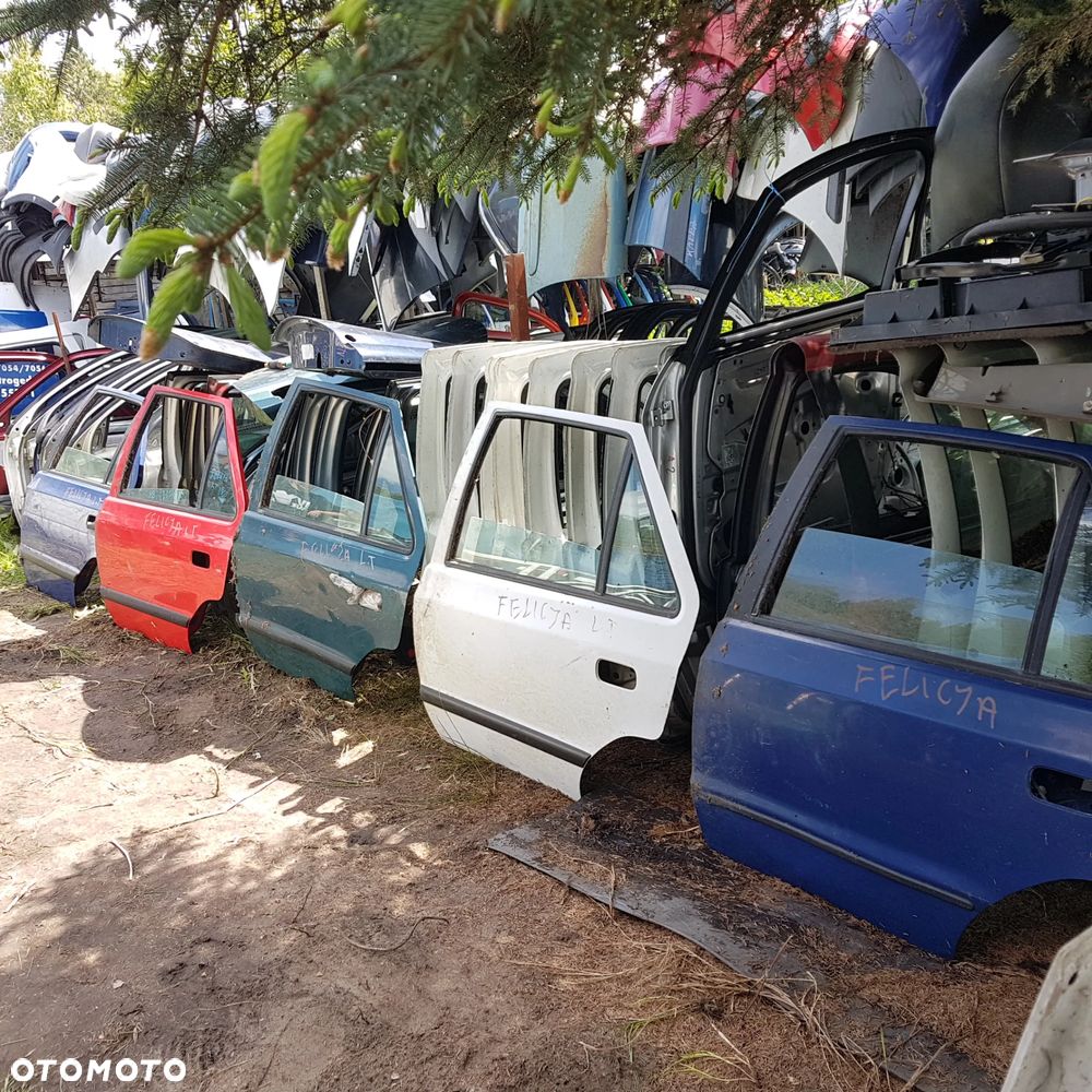 drzwi szyba zamek podnośnik szyby skoda felicia tył - 1