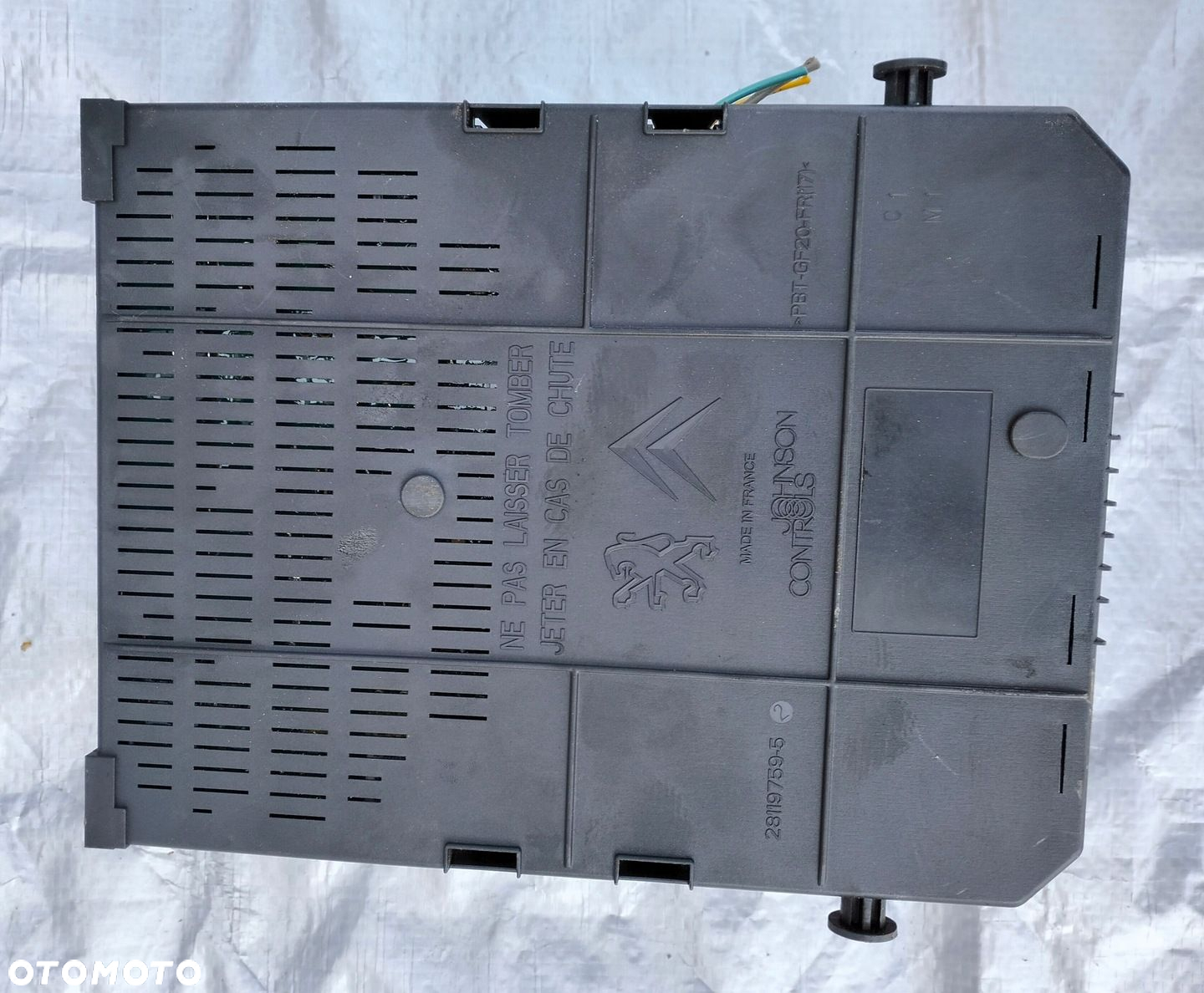 MODUŁ SKRZYNKA BEZPIECZNIKÓW BSI CITROEN C5 III X7 966405908001 - 7