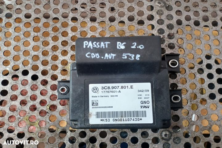 Calculator 3C8907801E Volkswagen VW Passat B6 [2005 - 2010] wagon 5-u - 1