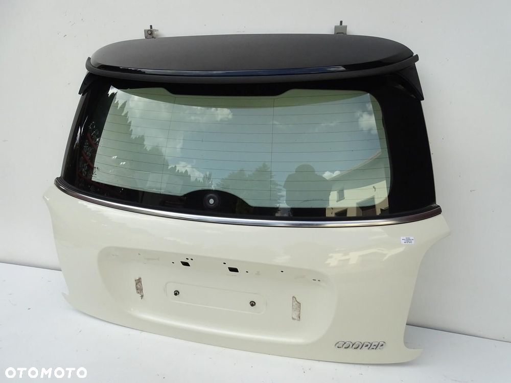 KLAPA TYŁ TYLNA BAGAŻNIKA + SZYBA PEPPER WHITE 850 MINI COOPER ONE F56 - 4