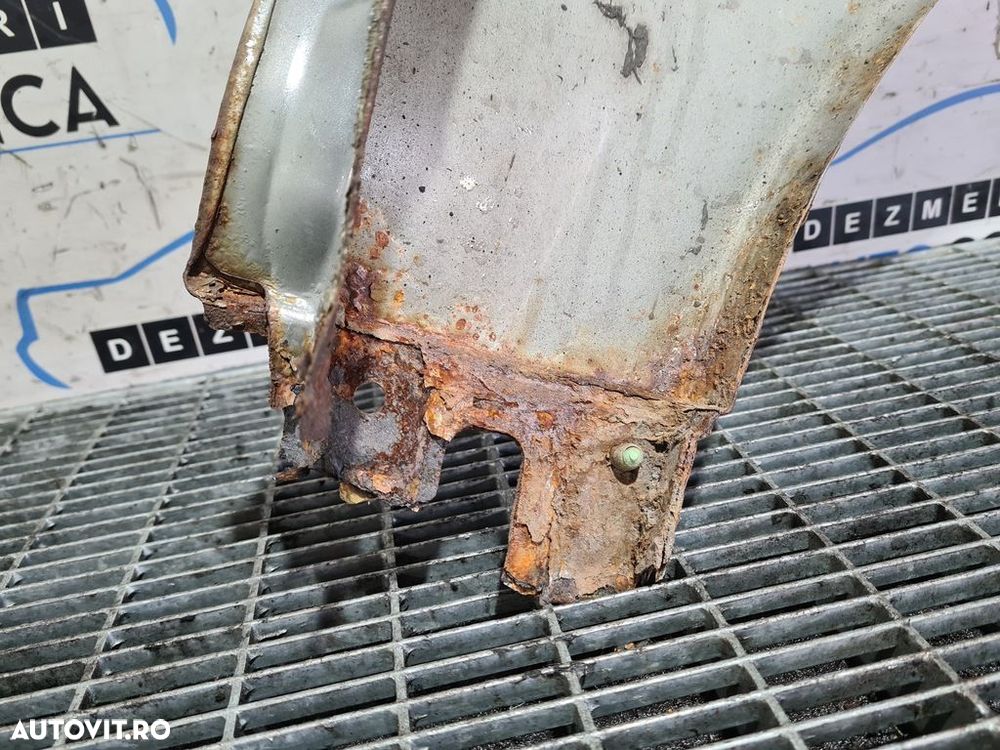 Aripa Stanga Fata Porsche Cayenne Facelift 2007 - 2010 4 Usi GRI LM7W (1060) RUGINITA - 7