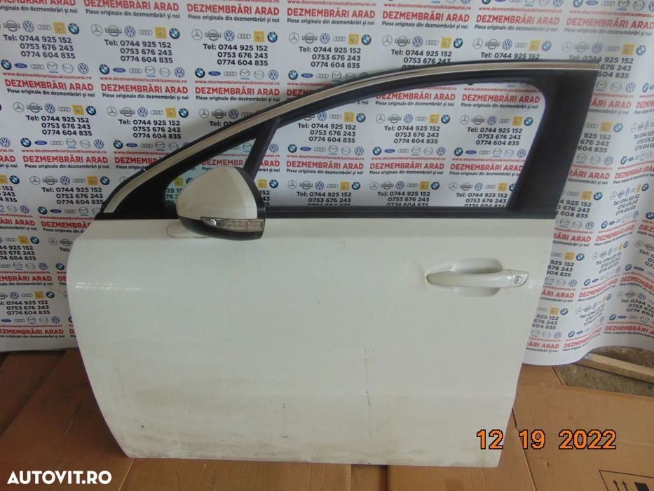 Geam usa Peugeot 508 an 2010-2018 geamuri usi fata spate stanga dreapt - 3