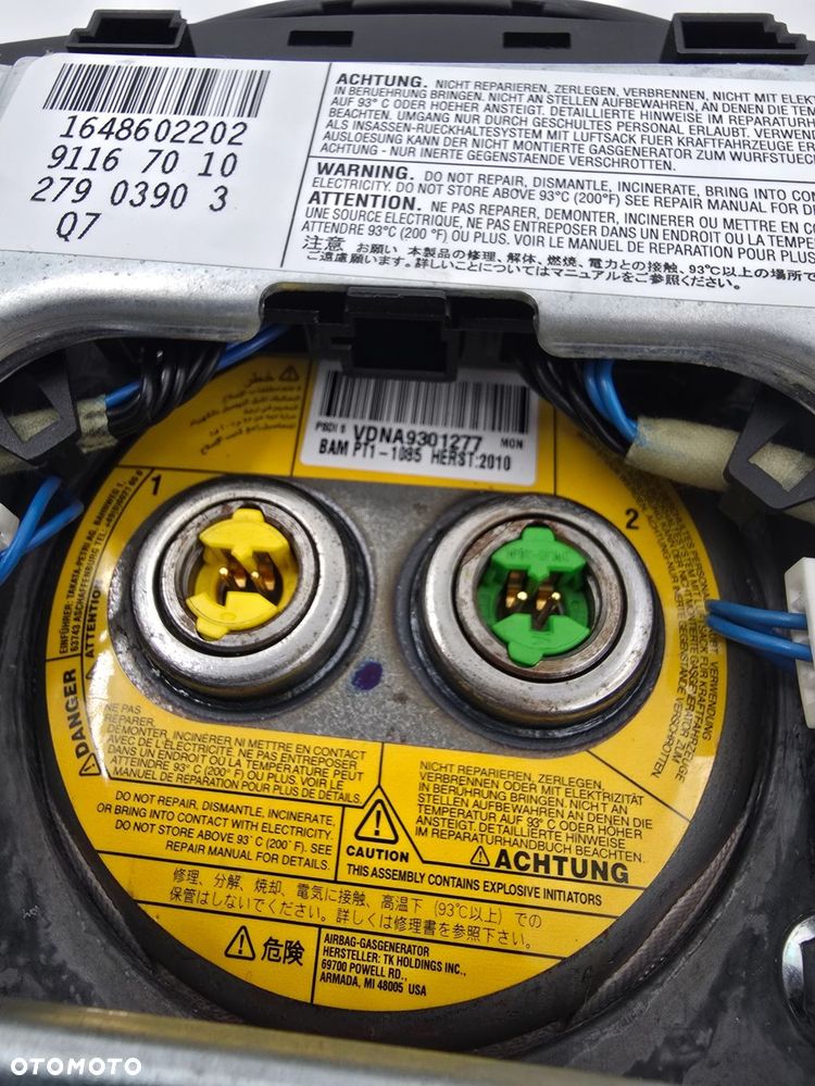 NOWA ORYGINALNA PODUSZKA KIEROWNICY AIRBAG MERCEDES W164 251 A0008605202 - 10