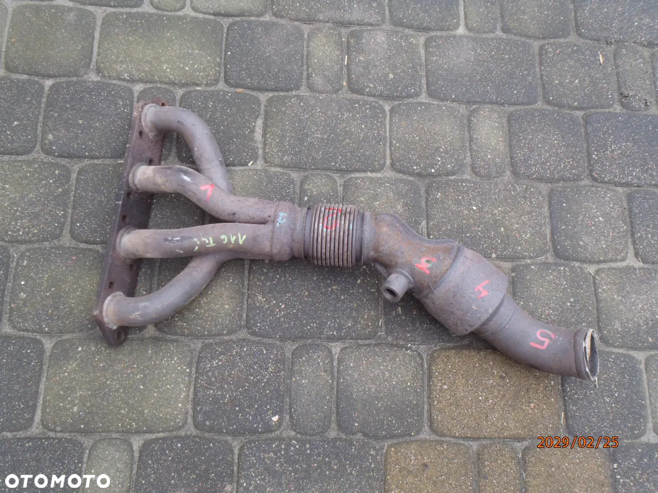 tłumik wydech kolektor wydechowy kat siatka mini cooper r50 52 r53 51 - 3