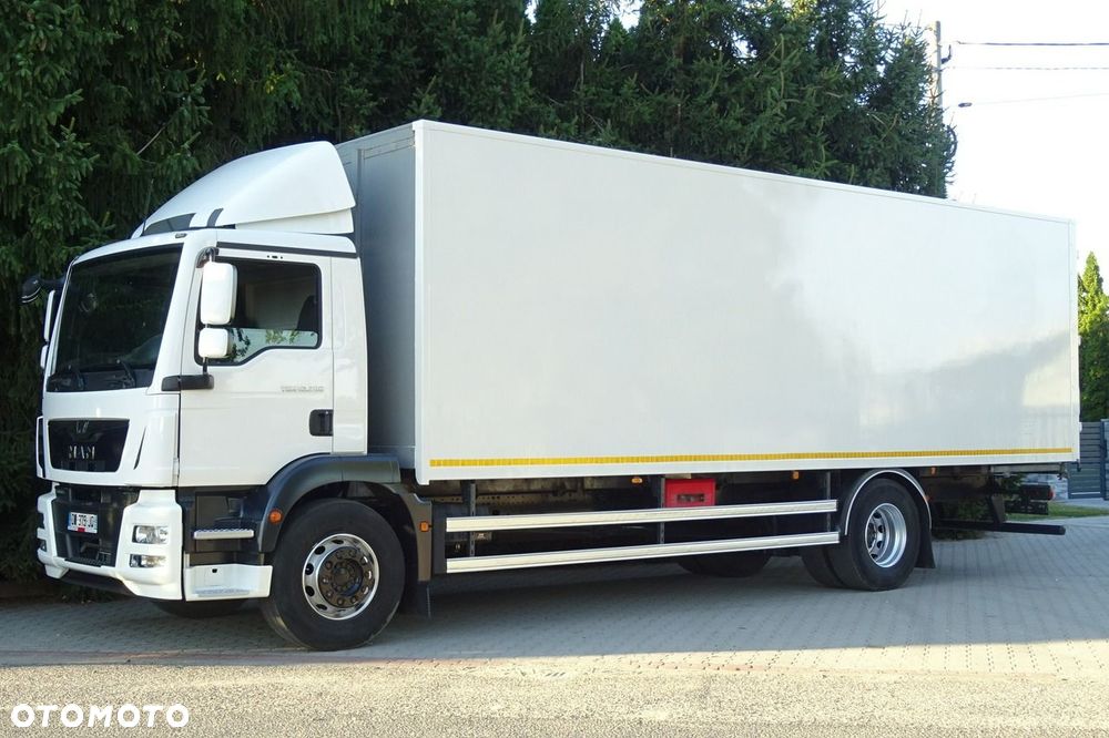 MAN TGM 18.290 Euro 6 kontener firanka 20 pal Sprowadzony klima - 21
