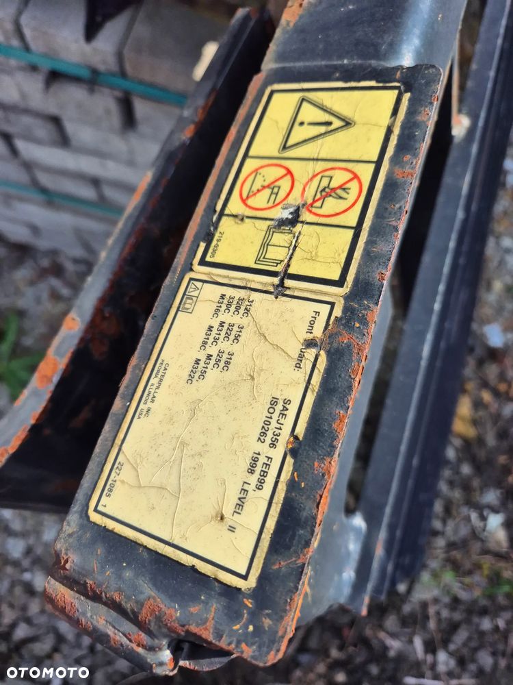 Osłona kabiny,krata bezpieczeństwa,do koparek cat. - 2