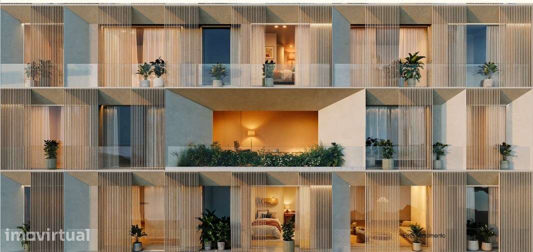 T1+1, em projeto, com varanda e garagem na Boavista | Foco - Grande imagem: 3/11