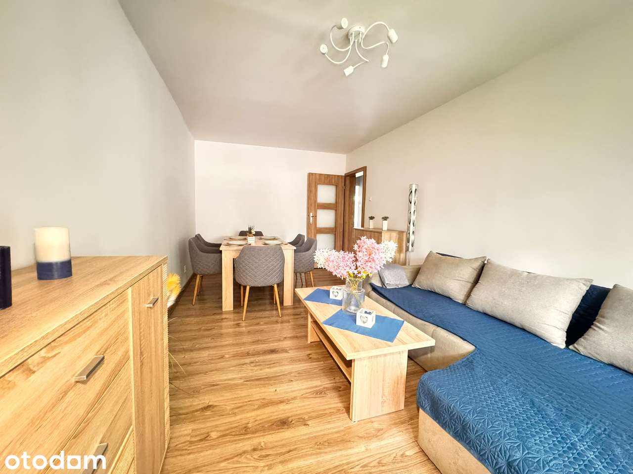 Łódź Grabieniec | Dwa pokoje rozkład | 45m2 | Gotowe do zamieszkania.
