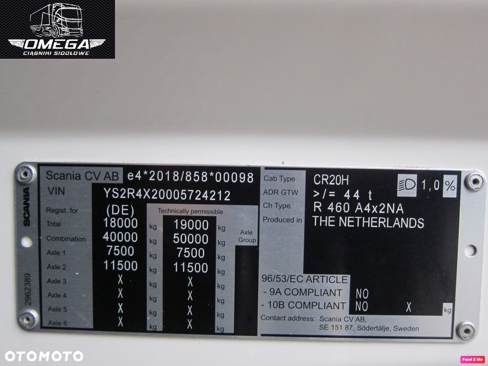 Scania R 460 / R460 / 460 R  // HYDRAULIKA // Klima postojowa // Spr z Niemiec - 5